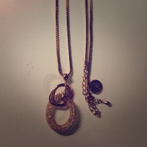 Rose Gold One of A Kind Long Necklace